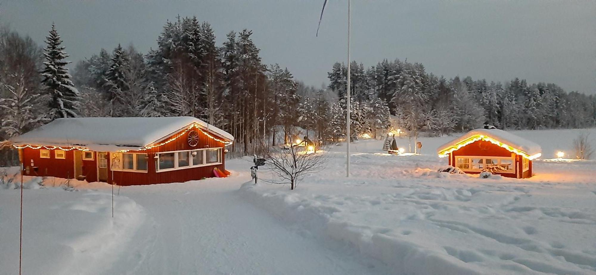 Korvala Log Cabins Экстерьер фото