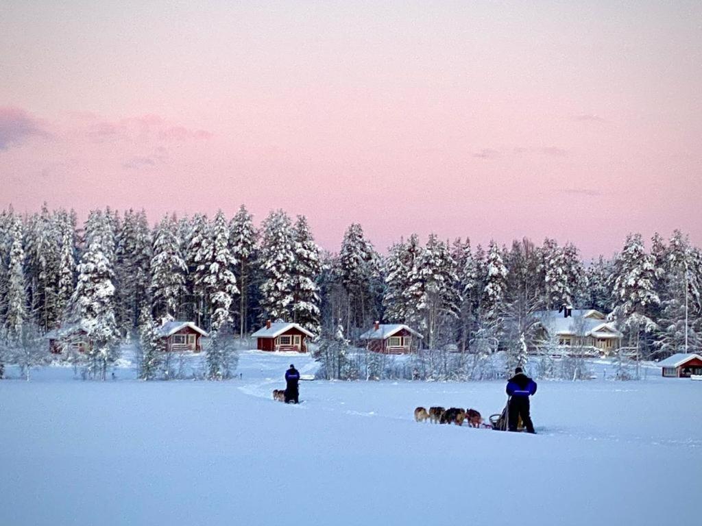 Korvala Log Cabins Экстерьер фото
