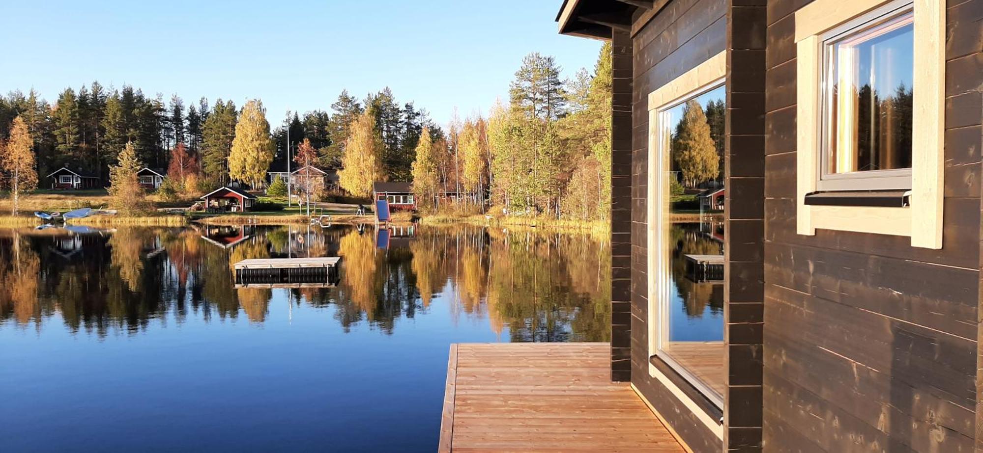 Korvala Log Cabins Экстерьер фото