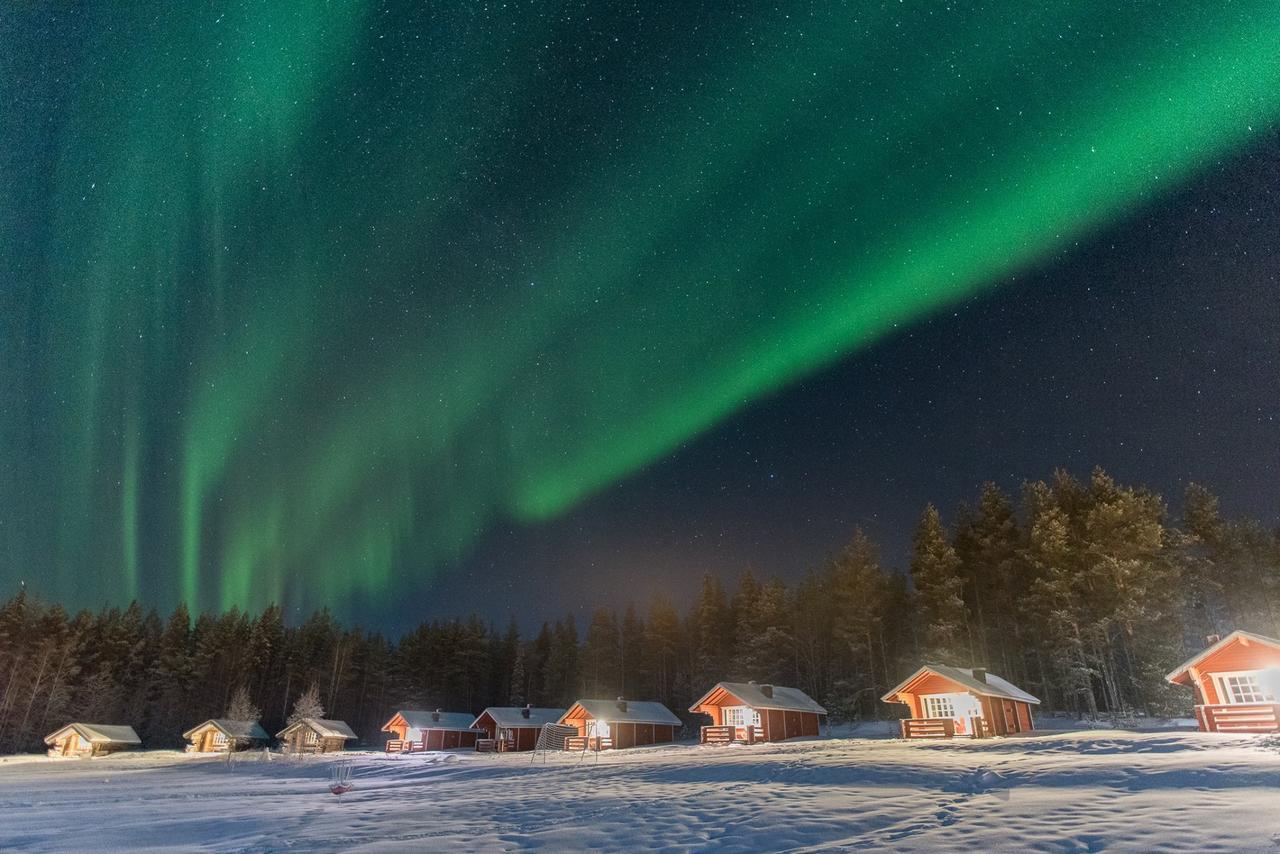Korvala Log Cabins Экстерьер фото