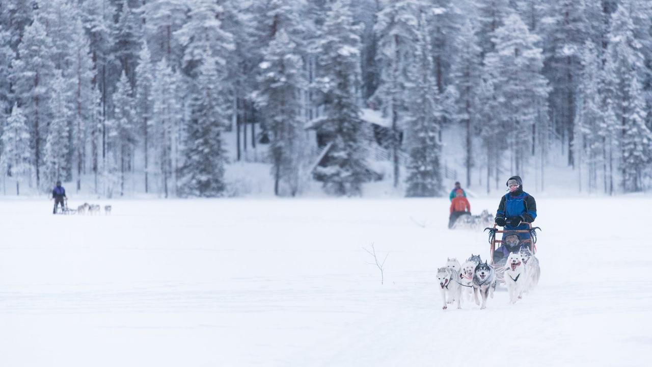 Korvala Log Cabins Экстерьер фото